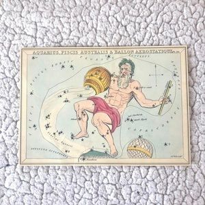 Aquarius, Piscis Australis & Ballon Aerostatique Card